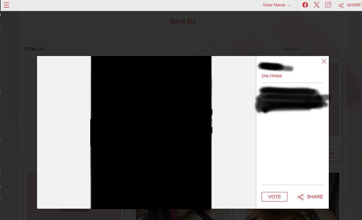 AAIA clicked to a nominee