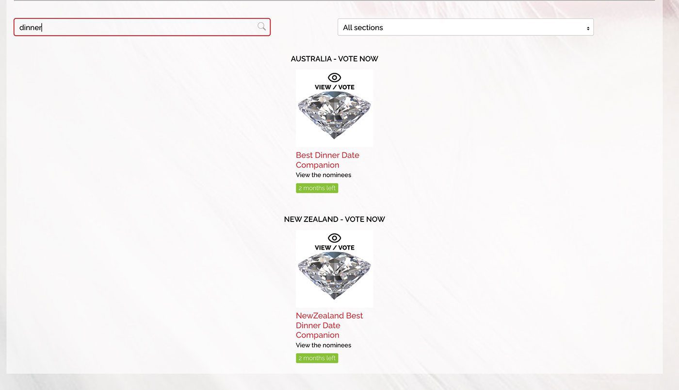 AAIA search by keyword