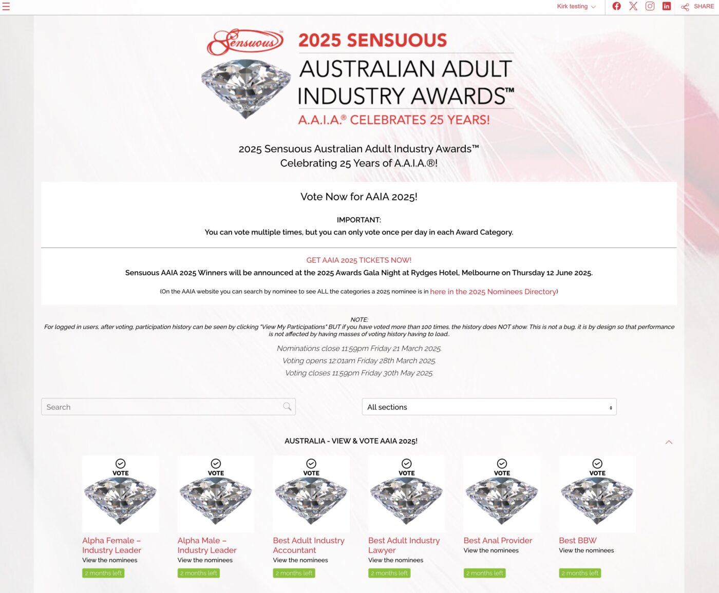 AAIA 2025 Voting - Step 6