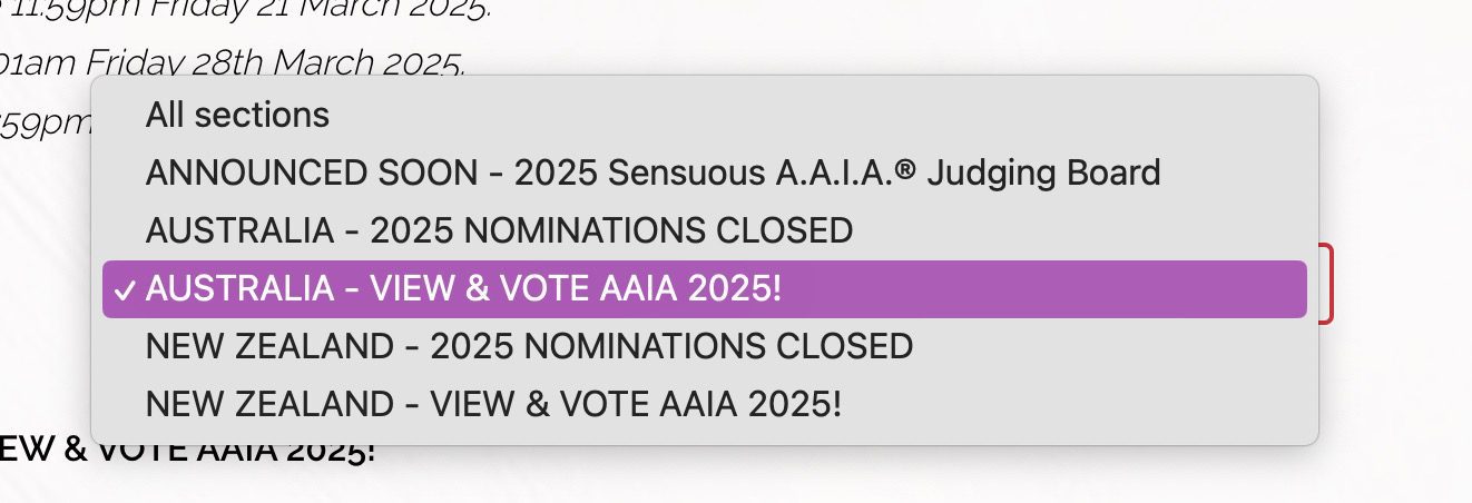 AAIA 2025 Voting - Step 7