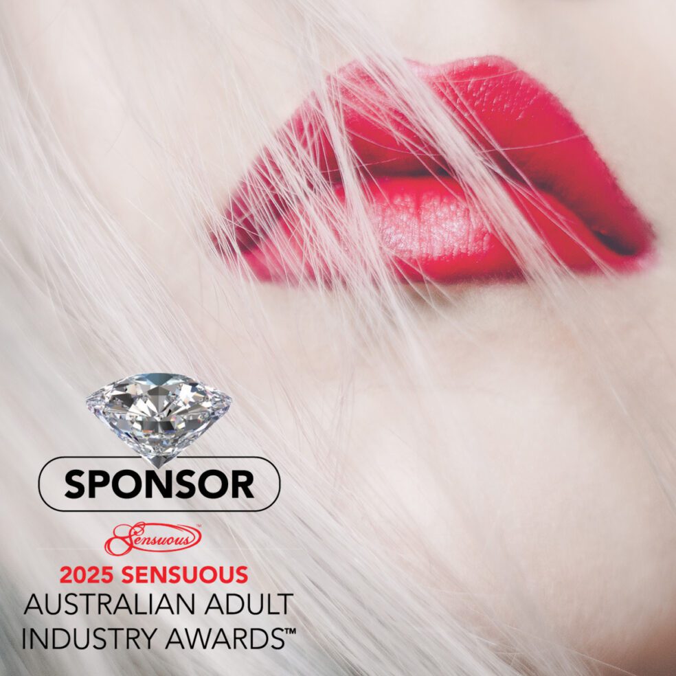 2025 Sensuous AAIA Sponsor red lips promo 1200px square