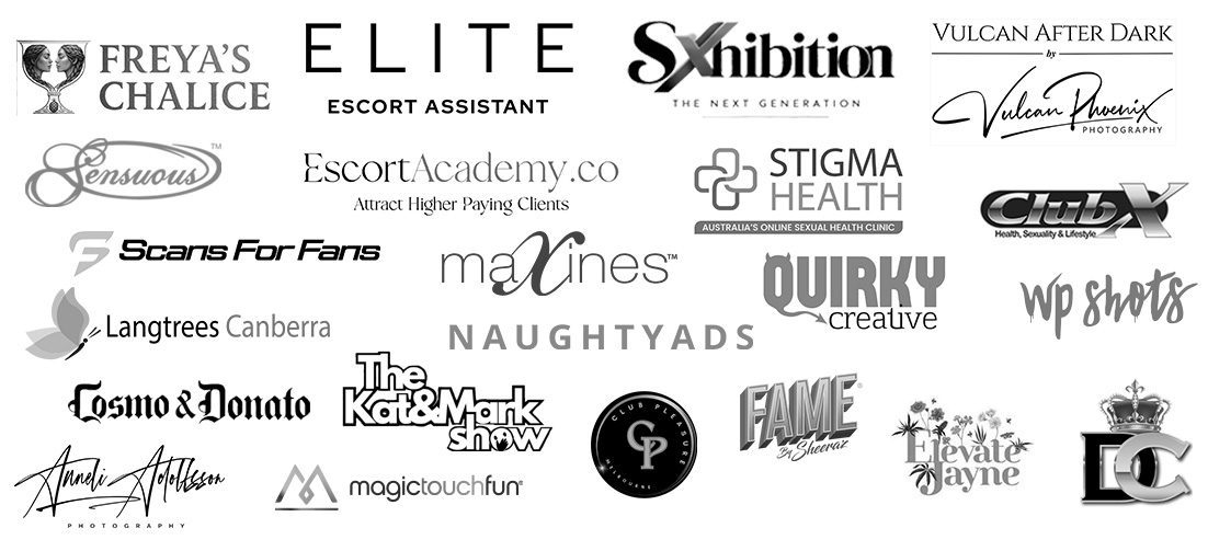 AAIA Australian Adult Industry Awards Sponsor Logos